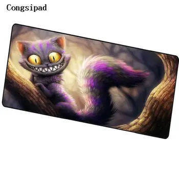 

Cat Cartoon Large Game Mouse Pad 900*400 with Edge Locking Speed Version Game Keyboard Pad for Gamer Free Shipping