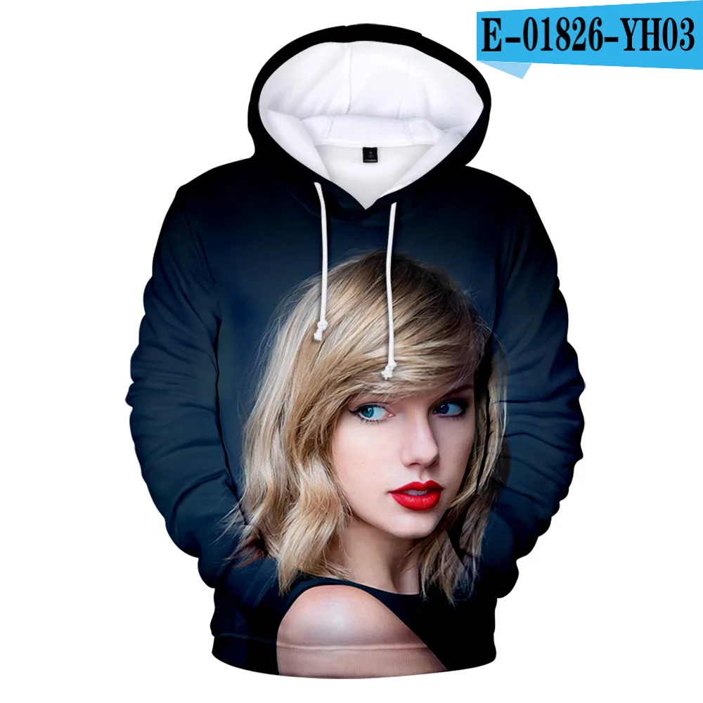 Мужские/женские толстовки 3D Taylor супер крутой Принт толстовки с капюшоном tswidle Swiftie стиль Лидер продаж Толстовка новая модная одежда - Цвет: Армейский зеленый