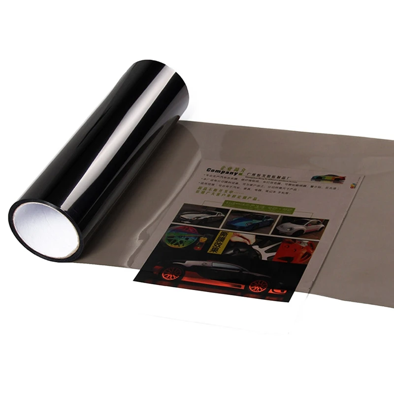 

New 10 Colors Car Color-Changing Film 1PC Car Styling Chameleon Headlight Taillight Vinyl Tint Sticker Light Film Wrap 30X120CM