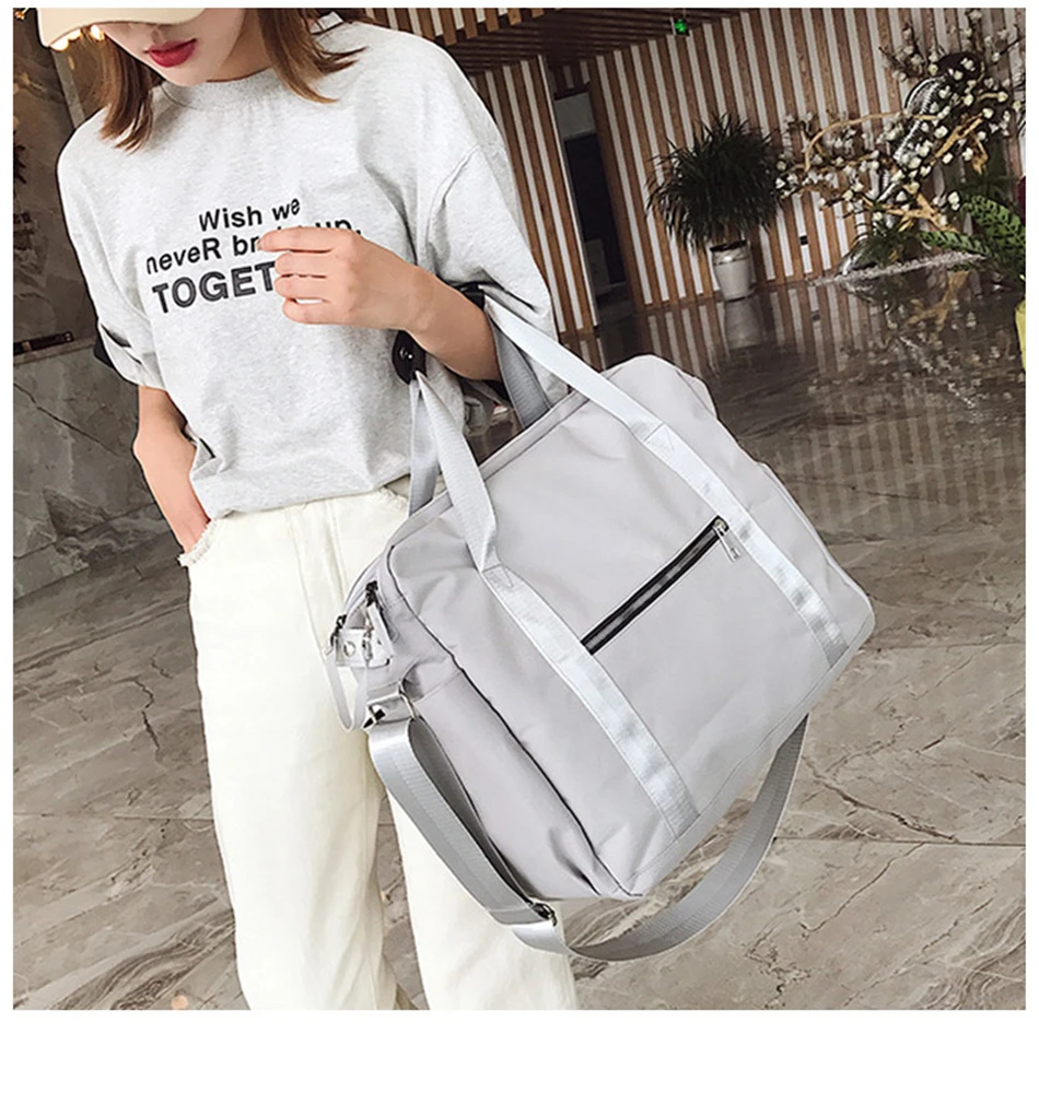 Fashion Training Gym Fitness Bag Women Men With Shoes Pocket Dry Wet Travel Handbag Luggage Fashion Sport Swimming Yoga Mat Bags