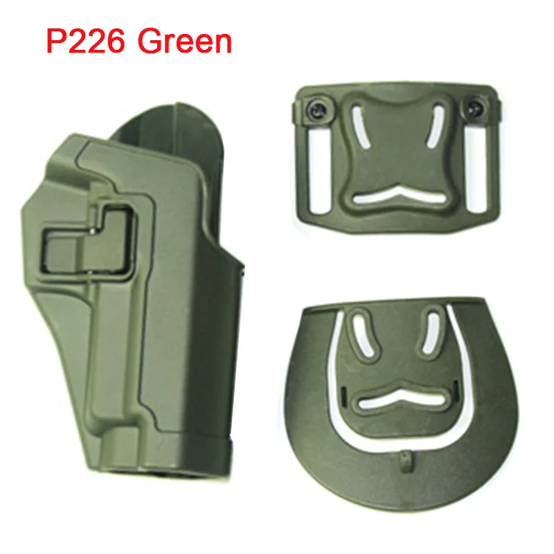 P226 Green Тактический пистолет кобура для Glock 17 19 Beretta M9 Кольт 1911 Sig Sauer P226 USP Airsoft кобура для пистолета сумка чехол охотничьи принадлежности - Цвет: P226 Green