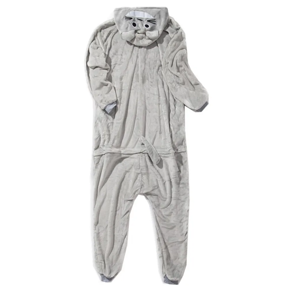 Кигуруми Onesie для взрослых женщин животных пижамы костюм фланелевые теплые пижамы цельный зимний комбинезон косплей Рождество Sika олень