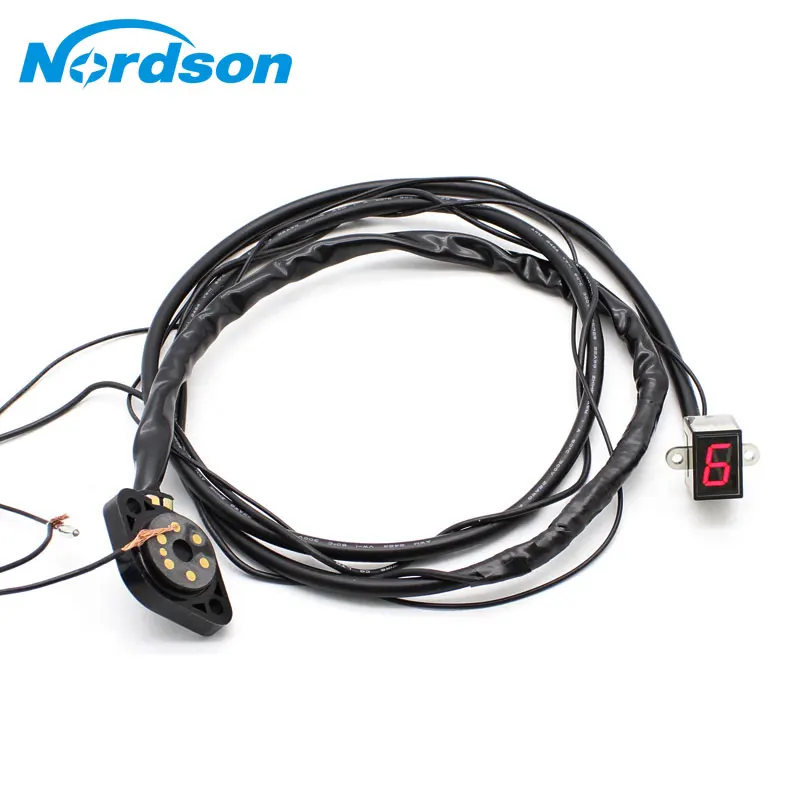 Индикатор скорости переключения передач Nordson для мотоцикла 1 6 уровня вилка