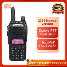 BaoFeng – émetteur récepteur Portable UV82 True 8W, Radio Amateur à double bande, portée 10KM