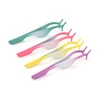 Lashes Tweezers Colour Eyelash Curler Makeup Tools Stainless Steel Golden Beauty Cosmetics Instrument maquillajes para mujer 4