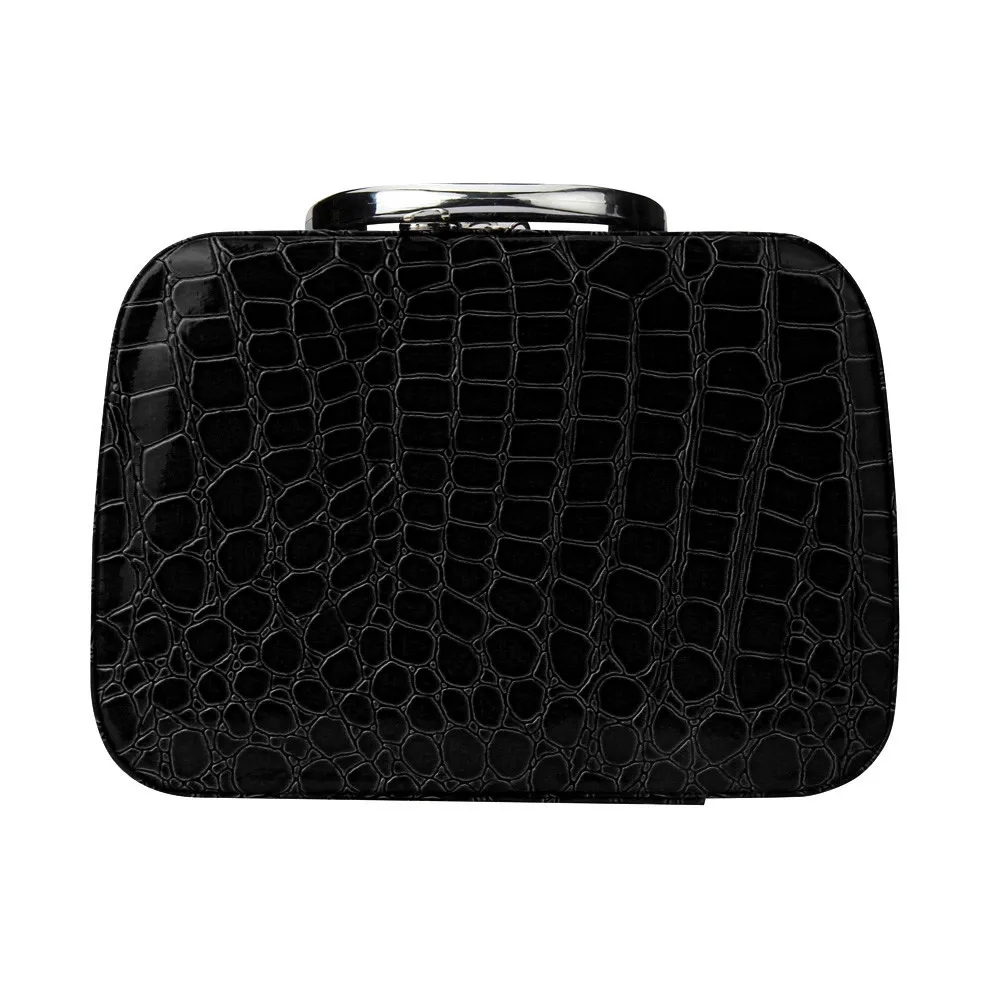 

Make up bag cute cosmetic bag organizer Fashion Makeup Storage Bag Case Jewelry Box Leather Travel Cosmetic Organizer D300622