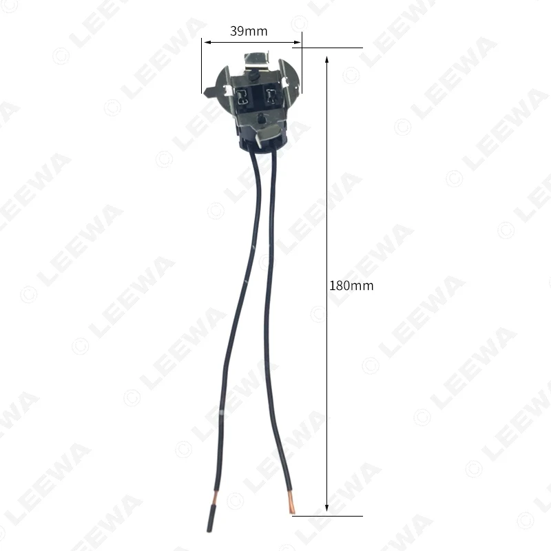 1pc car light bulb base holder socket wire adapter for Volkswagen Sigtar H7 halogen lamp connector wiring harness #CA6406 lamp holder headlight holder led work light holder led lamp bulb base light bulb socket light holder