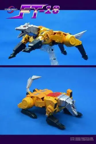 Трансформаторы вентиляторы игрушки FT-18 FT18 волчанка G1 MP шедевр Weirdwolf в