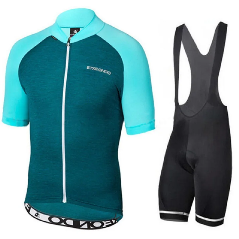 Set 15 Etxeondo велосипедная командная одежда, велосипедная Джерси, быстросохнущая Мужская велосипедная одежда с коротким рукавом, профессиональный гелевый набор велосипедных шорт - Цвет: Set 15