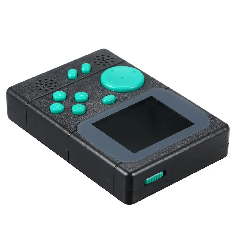 Black Ретро Дети Мини 8 бит игровая консоль встроенный 198 Классическая игра, ностальгия Ручной игровой консоли портативный тетрис - Color: Black