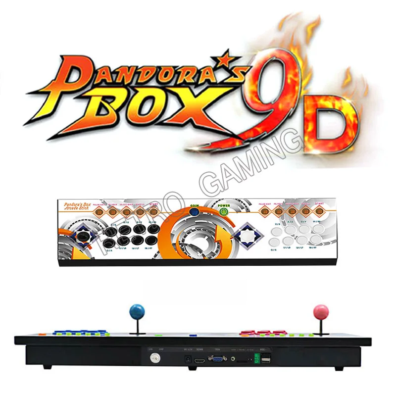 US $184.99 Childrens game machine Pandora box 9d 2222 in 1 arcade game 2 players controller for tv pc ps3 pandoras box joystick console