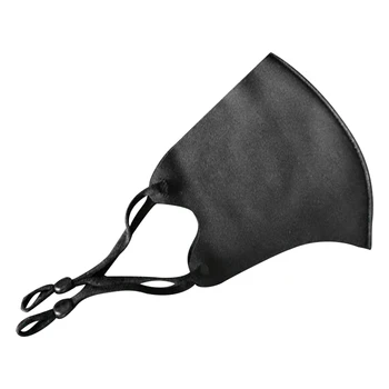 

Soft Dustproof Mouth Mask Ice Silk Cotton Sunscreen 3 Layers Filtering Anti Haze Air Pollution Summer Adjustable Washable