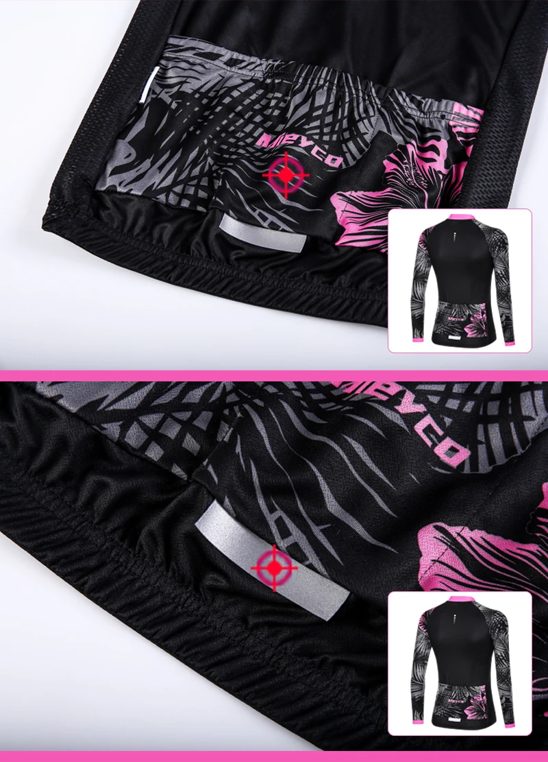 Mieyco Anti-UV Spring Women Cycling Set Polyester Bicycle Cycling Wear Cycling Bike Clothes Cycling Jersey Set ciclismo feminino