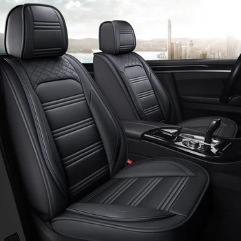 

Pu Leather Car Seat Cover Universal Car Cushion Pad Auto Covers for Ford Explorer 5 Focus 2 Focus 3 Fusion Kuga 2