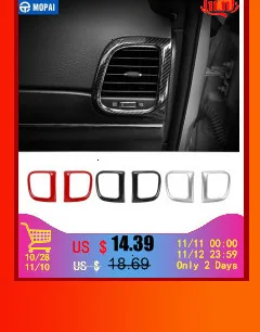 MOPAI Автомобильные Чехлы На Руль для Jeep Cherokee, Автомобильный руль, декоративный чехол для Jeep Grand Cherokee+ автомобильные аксессуары