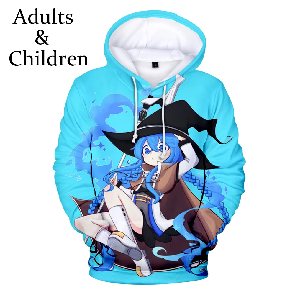 

Mushoku tensei children's wear 3D hoodie men's and women's winter children's hooded sweatshirt boys and girls cute 3D pullover