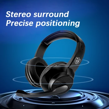 

Headset Wired Game Headset with Wheat Wire Control Notebook Tablet Battleground E-Sports Headset Game Headset