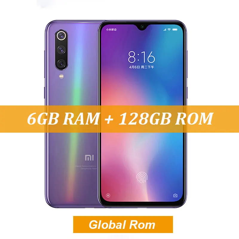 128 GlobalRom Purple Глобальная ПЗУ Xiaomi mi 9 SE Snapdragon 712 6 ГБ ОЗУ 64 Гб ПЗУ телефон 5,9" AMOLED FHD+ дисплей mi 9 SE смартфон 48мп Тройная камера - Цвет: 128 GlobalRom Purple