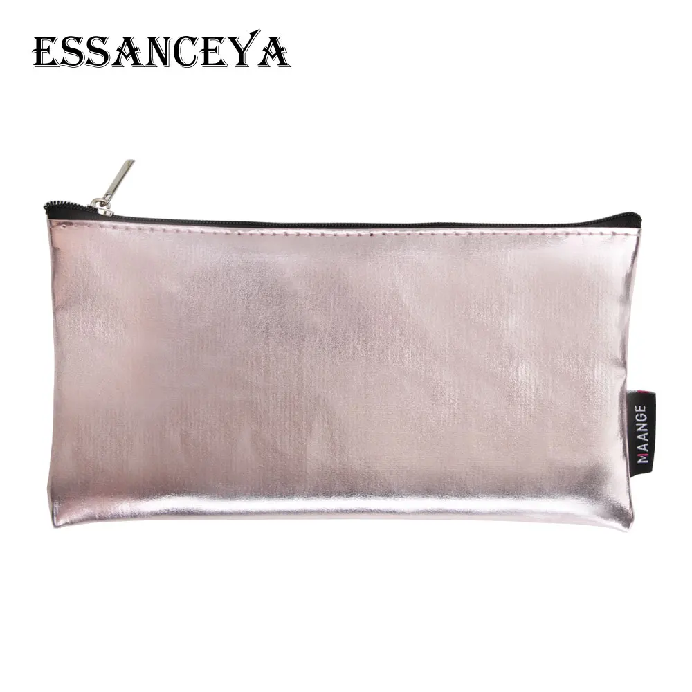 ESSANCEYA косметичка для макияжа чехол женская обувь на застежке-молнии Make Up Сумки из натуральной кожи, из PU искусственной кожи, несессер, органайзер, хранилище, сумочка, модные мыть дорожные сумки