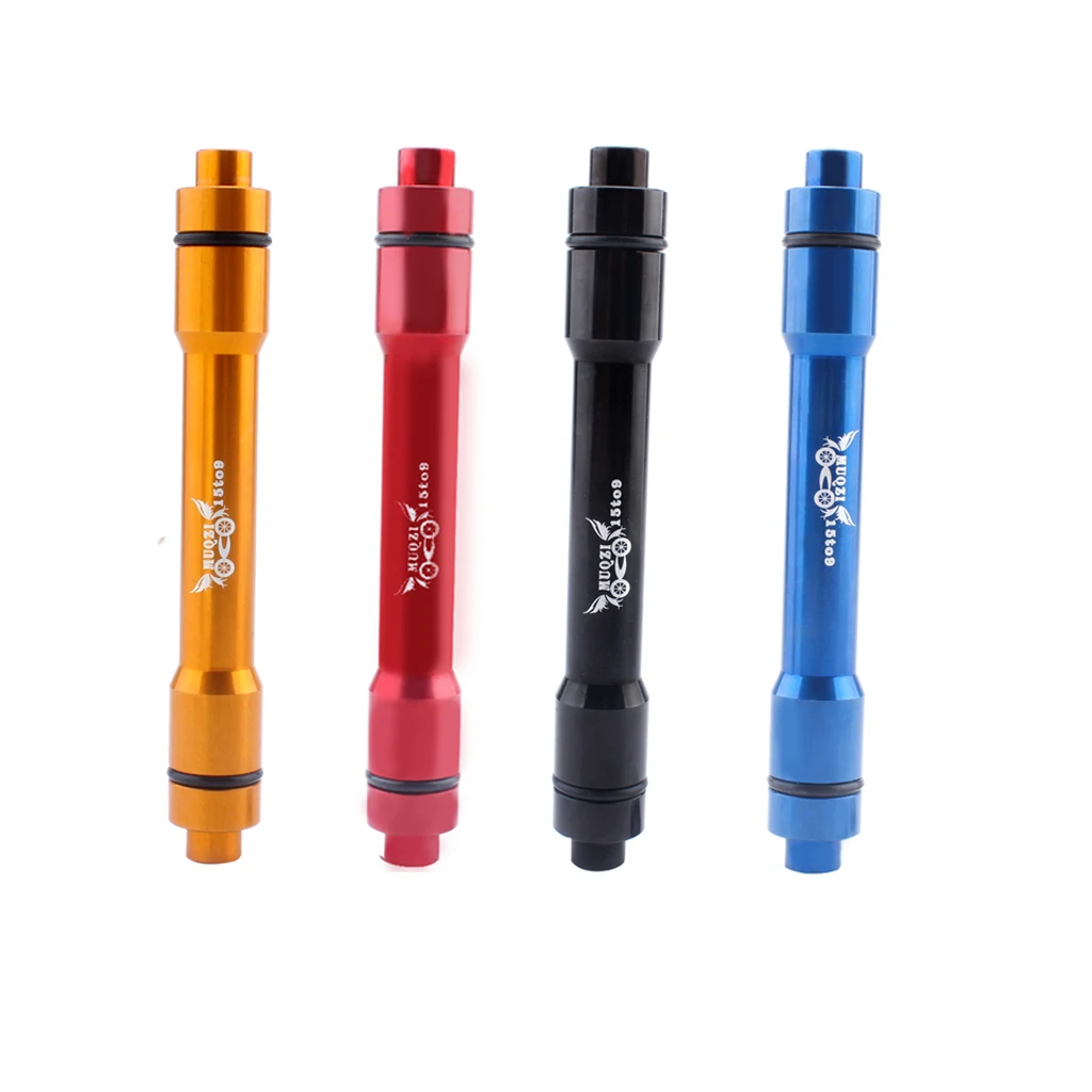 Mountain Bike Bicycle 15mm to 9mm Thru Axle Quick Release Hub Conversion Skewer Adapter Aluminum Alloy
