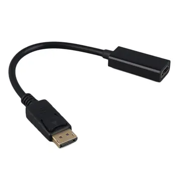 

2016 New Display Port DP to HDMI Adapter HD 1080P M/F Display Port Cable Connector in Stock! Black&white Brandnew