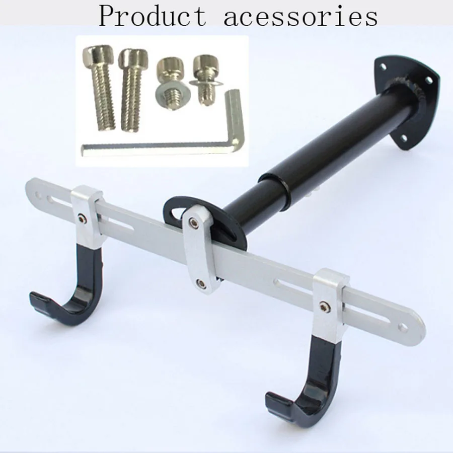 

Bicycle Wall Mount For Hanging Bike Holder Bracket Mountain Bike Stand Perfect Space Saving Tool Bicycle Accessories Black
