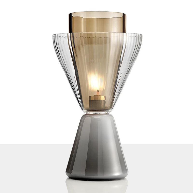 

Post-modern Designer Table Light Marble Base Glass Shade Table Lamps for Living Room Bedroom Study Reading Led Decor Desk Lamp