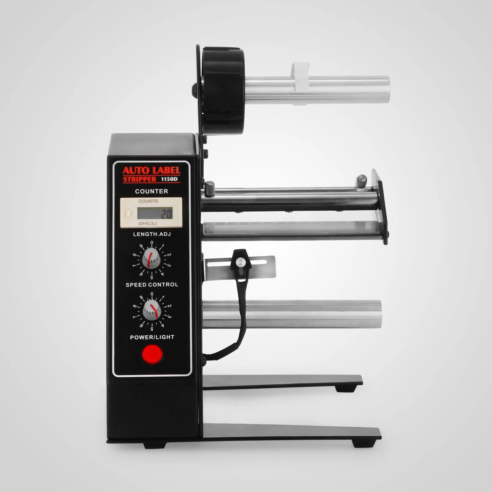 

Auto Label Dispenser Device 4-140mm Automatic Sticker Separating Machine AL-1150D NEW Digital Control