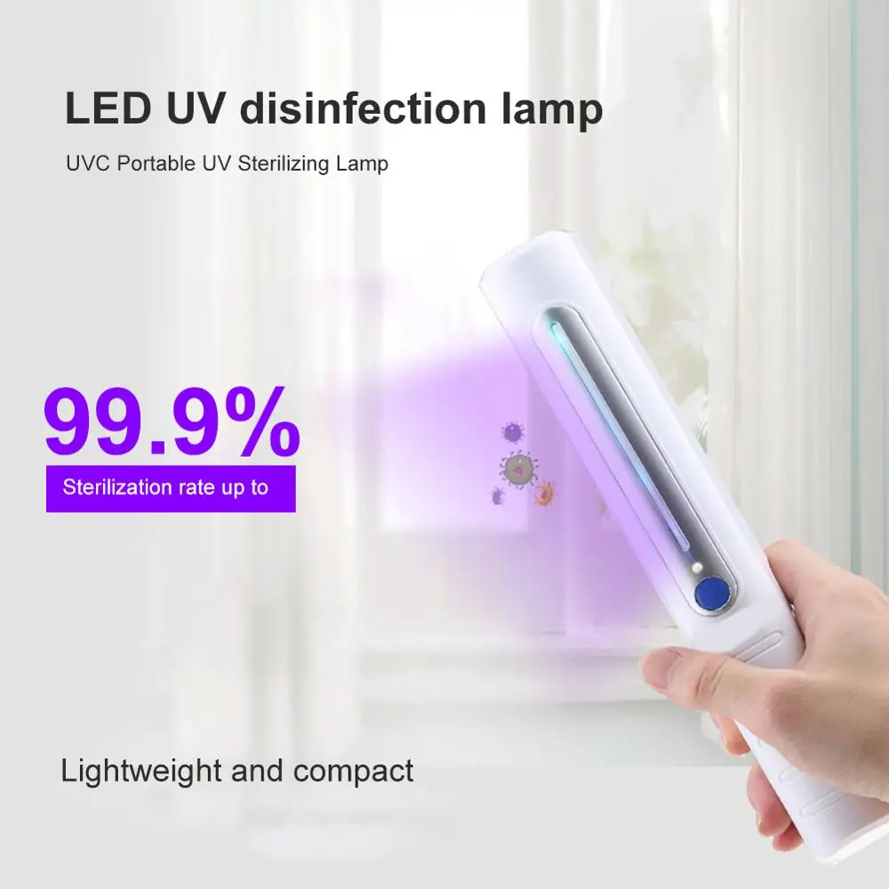 

LED Ultraviolet Tube UV Ozone Germicidal light Bulb For Home Sterilizer Disinfection Deodor Air Clean