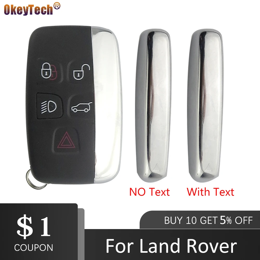 Чехол для автомобильного ключа OkeyTech Land Rover Range Sport Discovery 4 Evogue LR4 2010 15 Refit XE XFL Et Jaguar