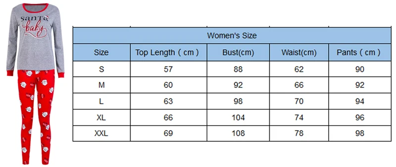 Комплект одинаковых рождественских пижам с Санта-Клаусом для всей семьи, одежда «Мама и я», Рождественская одежда для сна для женщин и детей, хлопковая одежда для сна