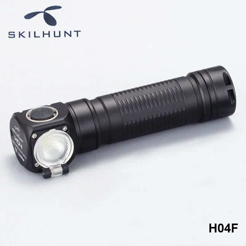 Налобный фонарь Skilhunt H04 H04R H04F Cree светодиодный фонарик с двумя настраиваемыми UI