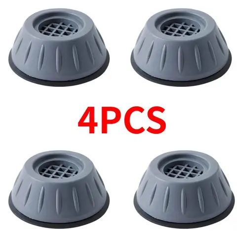 Anti Vibration Feet Pads Rubber Legs Slipstop Silent Skid Raiser Mat For Washing Machine Support Dampers Stand Accessories