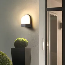 Уличный настенный светильник, водонепроницаемый IP65 светодиодный алюминиевый настенный светильник, 10 Вт шлюз, сад, балкон, коридор, вилла, крыльцо