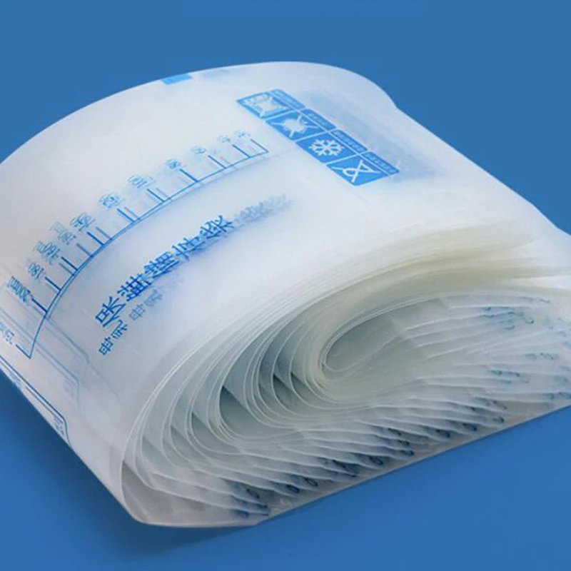 30 шт./упак. детские сумки для хранения грудного молока 250 мл BPA безопасное вспомогательное устройство для матери молока морозильная камера для кормления для хранения молока мешок