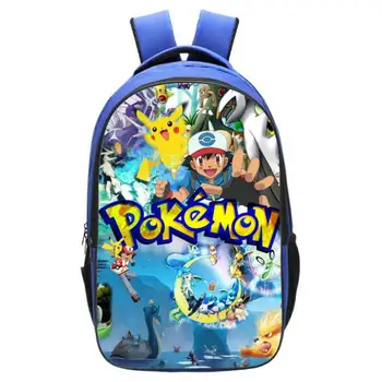 

Fashion Cartoon Pokemon Kindergarten Backpack Pikachu Children School Bags Boys Girls School Backpacks Schoolbags Kids Bag