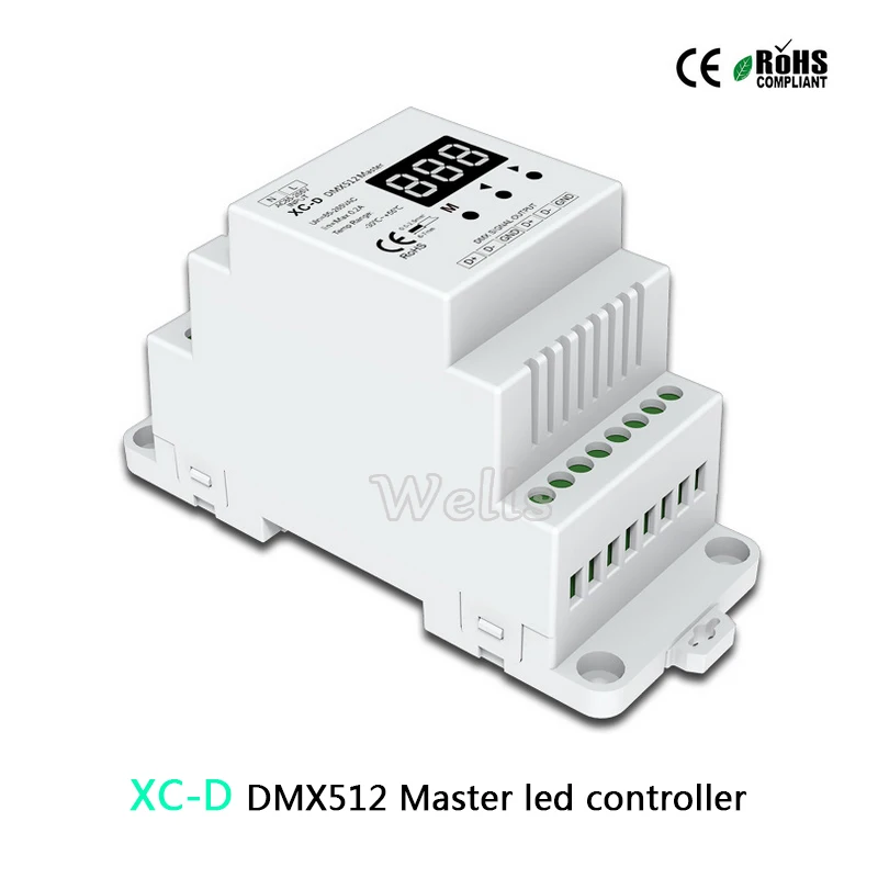 

Multi-Pixel RGB/RGB+W/RGB+CCT controller;DMX512 signal output;Multi-function DMX512 Master controller;AC85-265V input