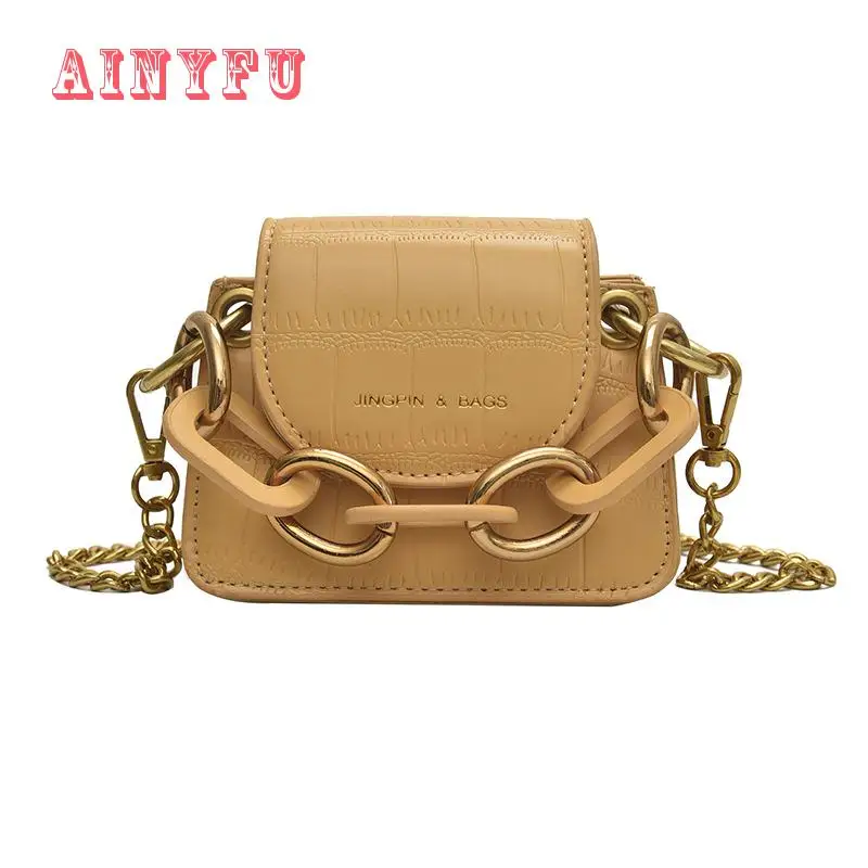 

Bags For Women 2019 New Marble Pattern Shoulder Bag Lock Buckle Wild Messenger Chain Small Square Bag Designer Handbags B263