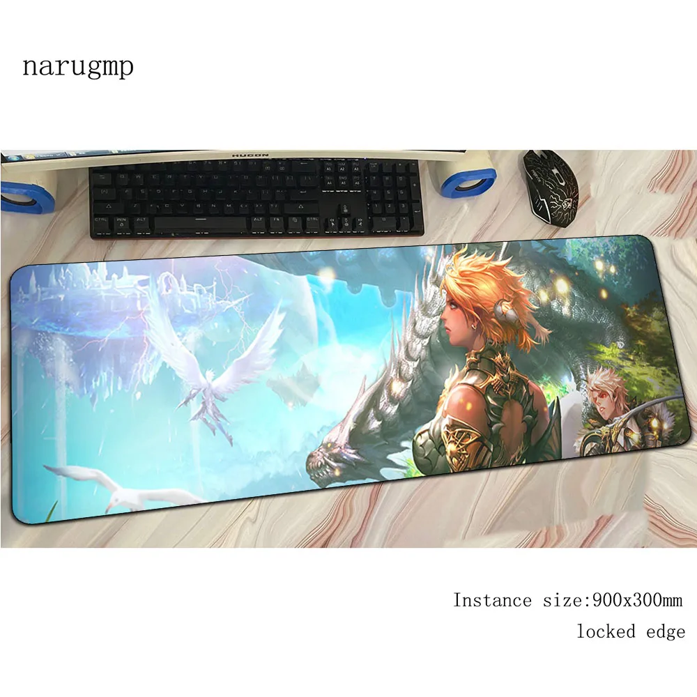 Lineage 2 коврик для мыши подставки лучший игровой большой персонализированный s