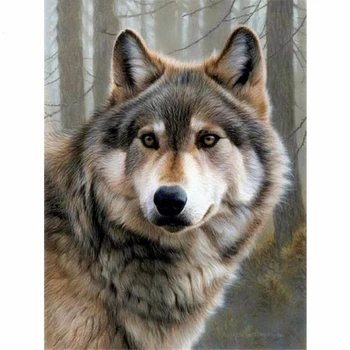 

5D DIY Diamond Painting wolf Diamond Mosaic Picture Of Rhinestones Diamond Embroidery Cross Stitch Animal Home Decor Gift