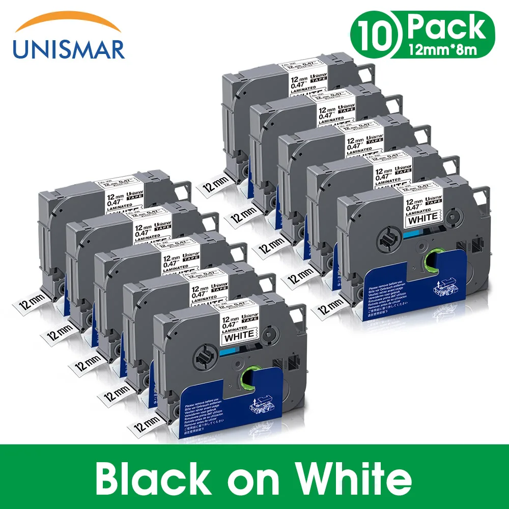 10PK 231 12 мм этикетка совместимый для брата Maker принтер этикеток клейкая лента Brother