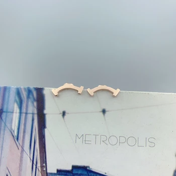 

SHINETUNG Original 1:1 S925 Sterling Silver Earrings Smiling Face Series Earrings Women Logo Fine Luxury Jewelry