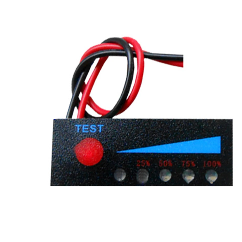 

Indicator Module Thin Charge Status Accurate Led Universal Lithium Battery Multifunctional Flexible Voltage Meter Heat Resistant