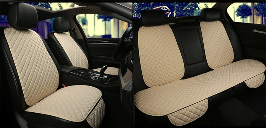 Linen Car Seat Cover