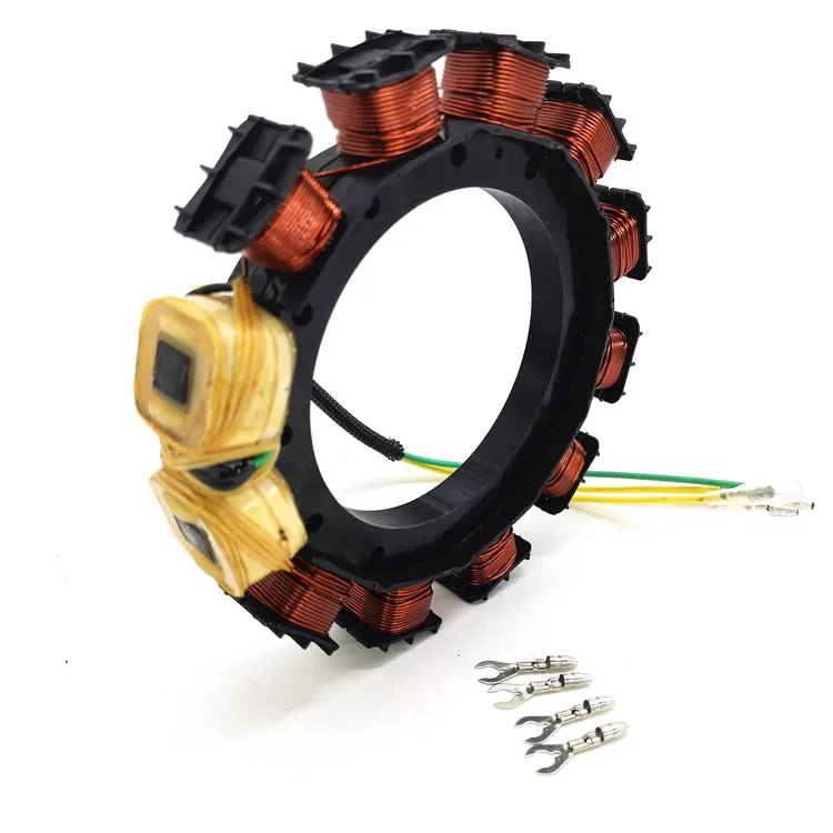 JETUNIT подвесной мотор Статор для ртути 30-60HP 9AMP 2/3 цилиндр 398-832075A13 A14, 398-832074A5 A11, 398-9783A18 A29, 398-9873A13 A15