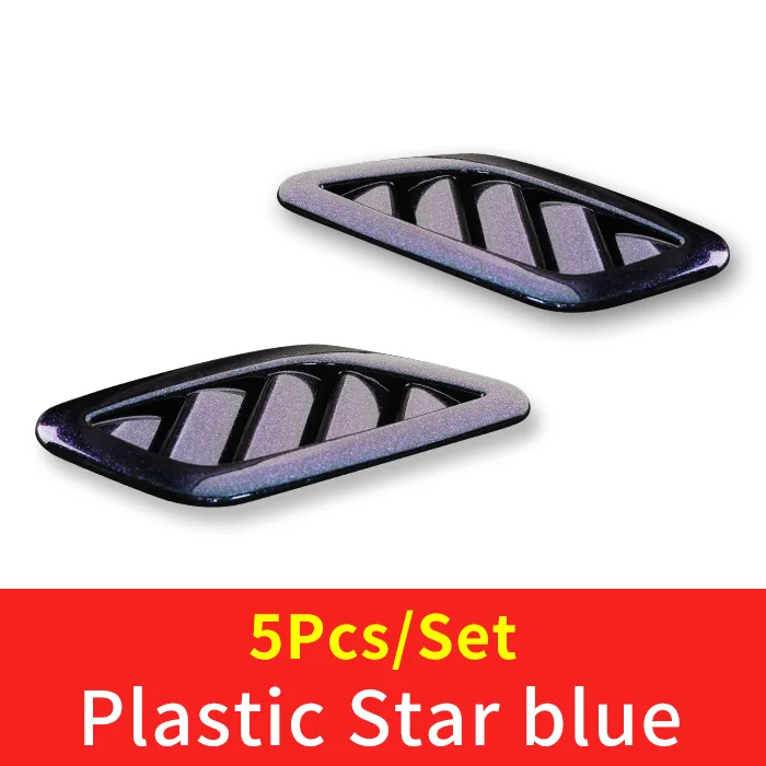 Для mercedes cla w117 mercedes cla amg mercedes gla x156 amg cla 200 gla 200 аксессуары benz cla 250 - Название цвета: star blue 5pcs