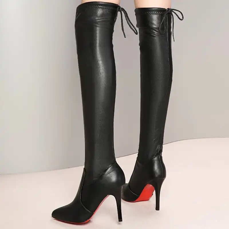 fenty knee high boots