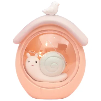 

Cartoon LED Snail Lamp Night Light Night Desk Table Lamp Children Kids Birthday Christmas Gift Home Decoration