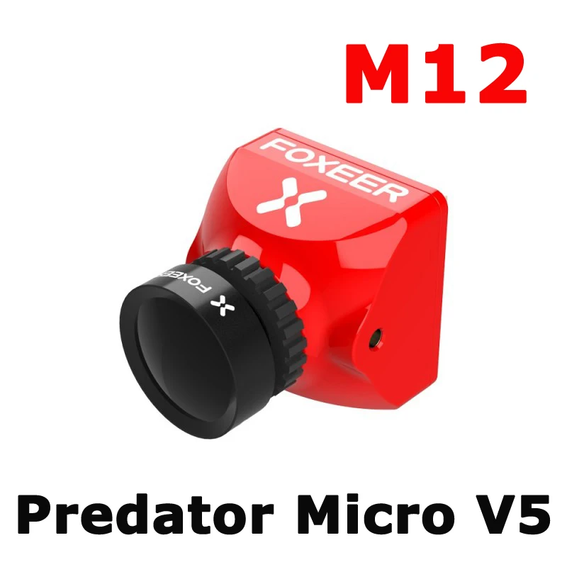 航空機・ヘリコプター FPV Drone Camera Foxeer-mini predator 5 Foxeer Mini Predator 5 Racing FPV Camera 4ms Latency Super