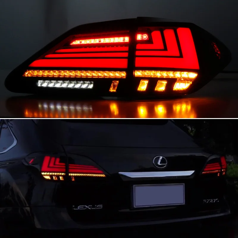 

For Lexus RX270 RX350 2009 - 2013 2014 2015 LED Car Taillight Tail Lights Rear Fog Lamp Dynamic Turn Signal Reverse Brake Light